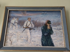 К. С. Голых «Из разведки». 60 * 89 1975 г.